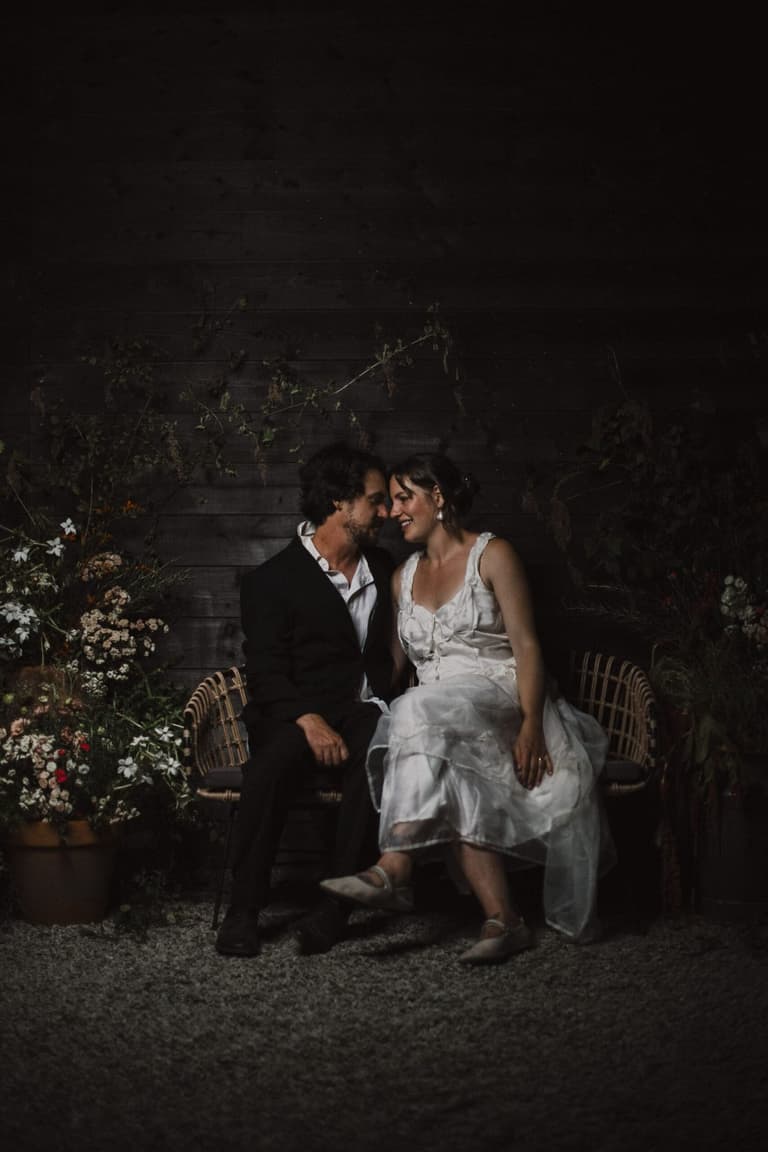 Rebecca + Dylan wedding photo booth