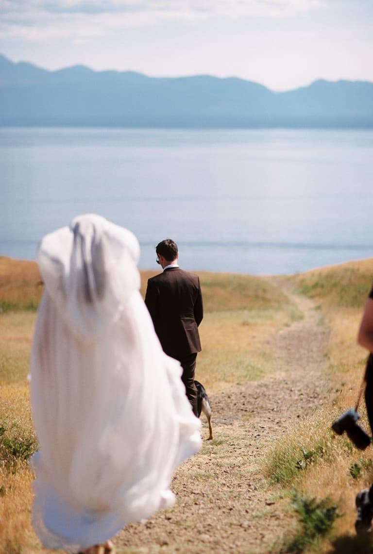 Vancouver Island wedding film photography by Sydney Woodward