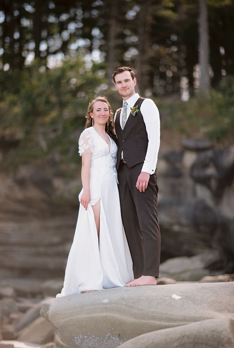 Vancouver Island wedding film photography by Sydney Woodward