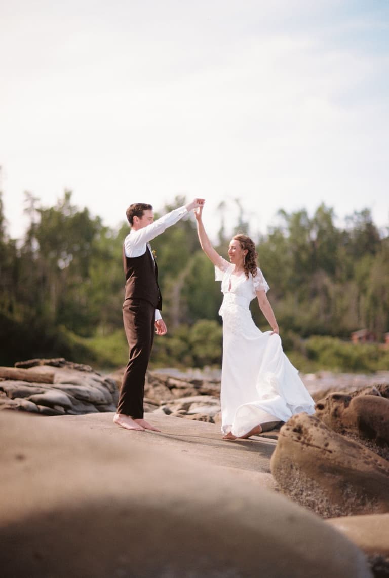 Vancouver Island wedding film photography by Sydney Woodward