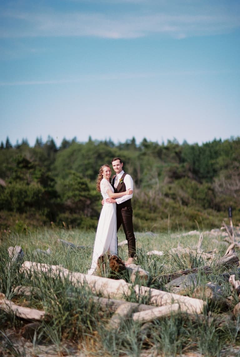Vancouver Island wedding film photography by Sydney Woodward