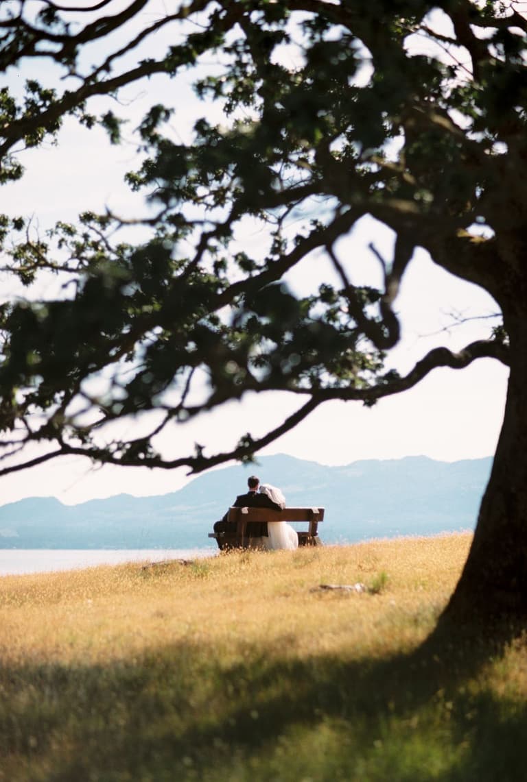 Vancouver Island wedding film photography by Sydney Woodward