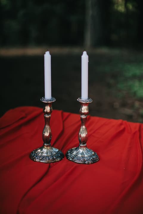 Silver Candlesticks
