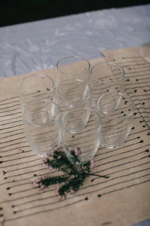 Short Floating Candle Holders