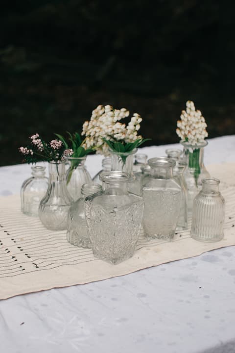Glass Bud Vases