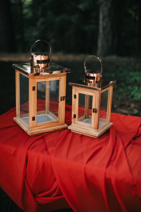 Wood & Brass Lanterns